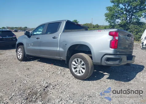 2022 Chevrolet Silverado 1500 Ltd 4Wd Short Bed Custom z USA, uszkodzony, nr VIN 3GCPYBEK4NG157322